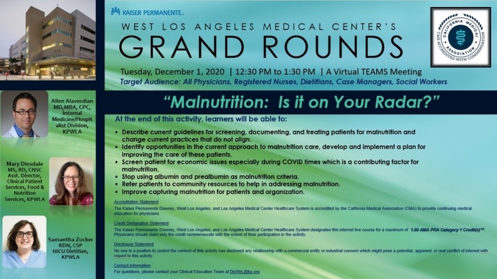 Kaiser Permanente Grand Rounds Kaiser Permanente Grand Rounds